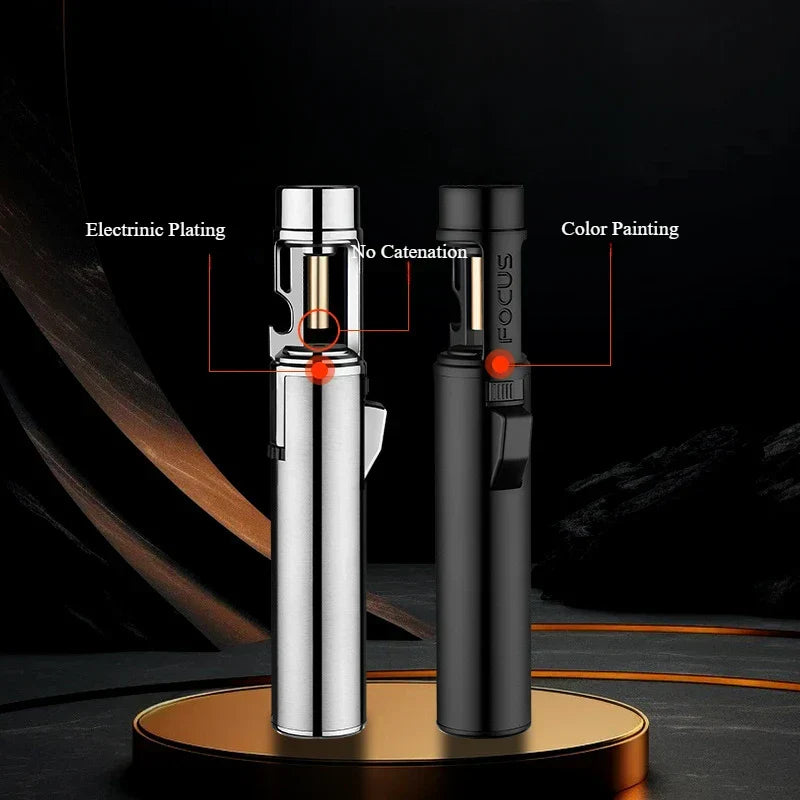 Portable Handheld Windproof Butane Torch Lighter | Kalsten