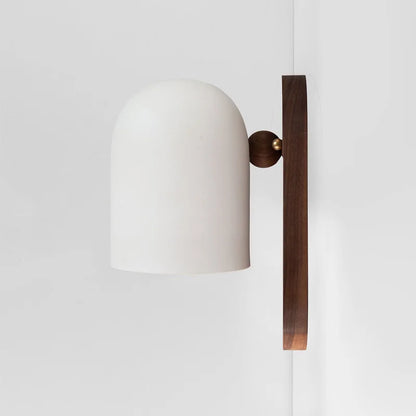 Skanto | TimberSoul – Wabi-Sabi Walnut Wall Lamp for Natural Atmosphere