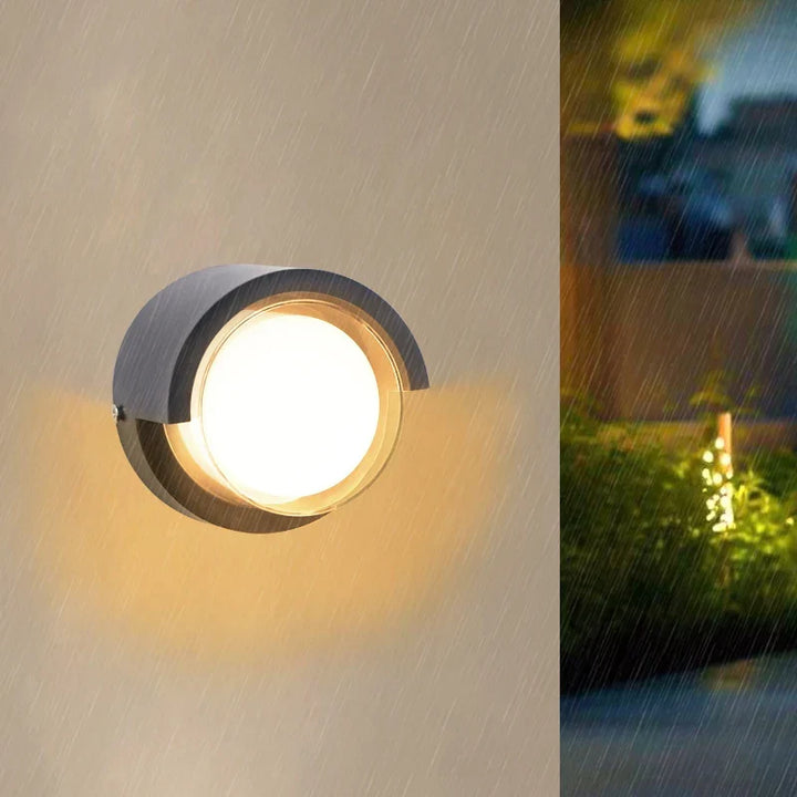 Modern LED Outdoor Wall Light – Waterproof Porch and Balcony Wall Lamp for Home Garden, IP55 Rated | Kalsten