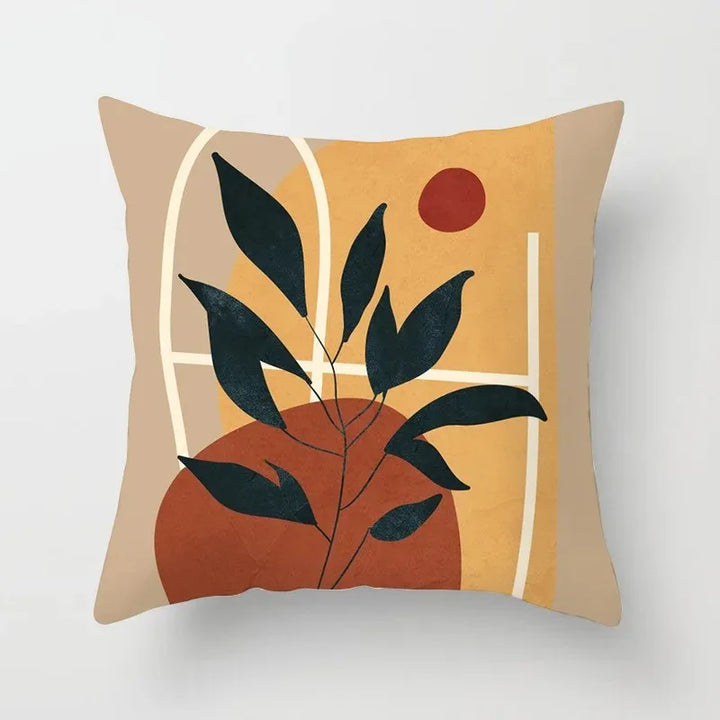VelvetHaven Cushion Cover - Stylish Botanical Cushion Cover for Fresh Interior Makeover Kalsten