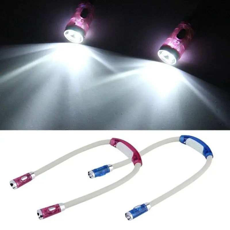 Kalsten | Wearable Neck Lamp with LED for Knitting, Crocheting and Reading – Handsfree Light