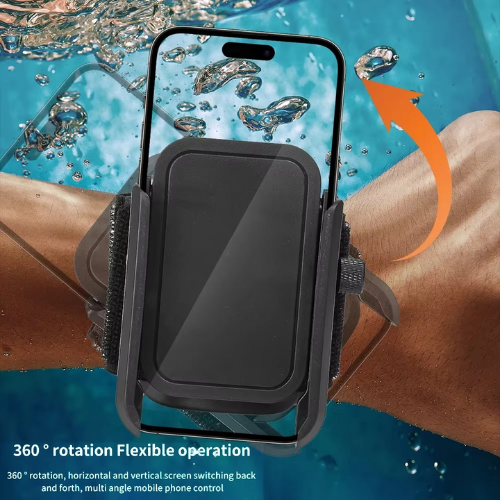 Kalsten | 360° Rotating Wrist Strap Phone Holder for Running and Cycling