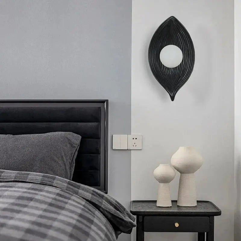 Wall lamp LED leaf gold Elegant | Kalsten