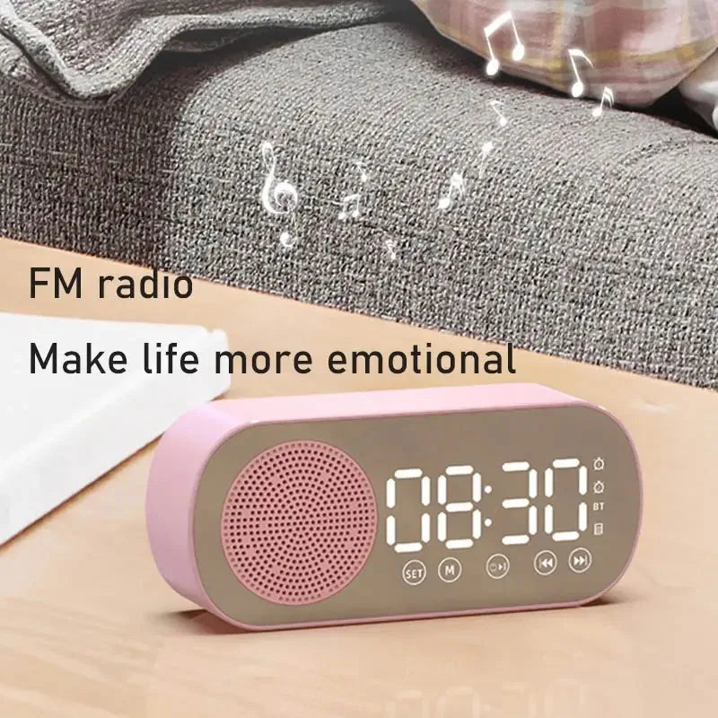 Kalsten | Digital Alarm Clock with Bluetooth Speaker & FM Radio