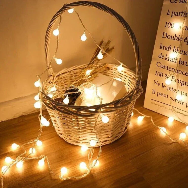 String Lights PVC 20 ft Warm White Indoor Outdoor Decorative Wedding Party Ambiance | Kalsten