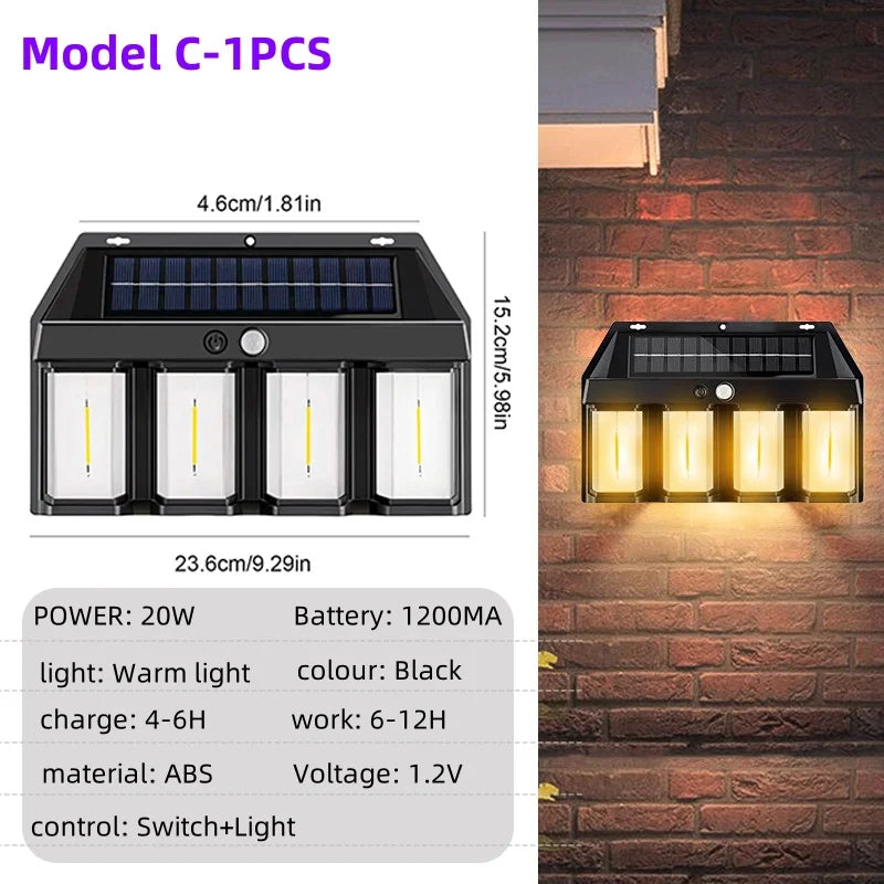 Night Guard LED Solar Wall Waterproof Lamp | Kalsten