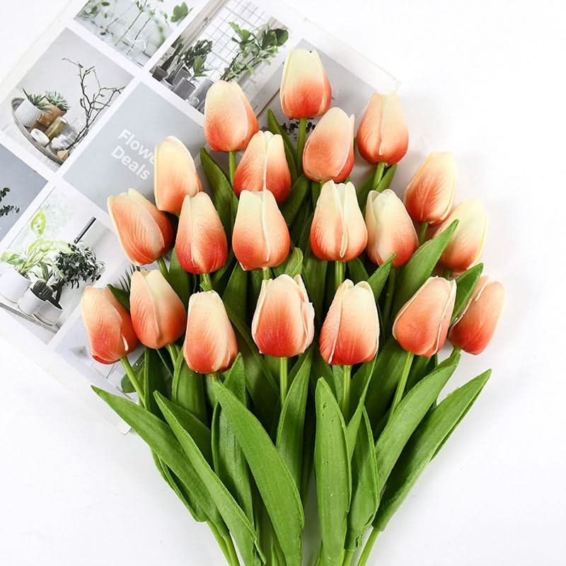 Kalsten | Artificial Tulip Bouquet with Realistic Lifelike Flowers