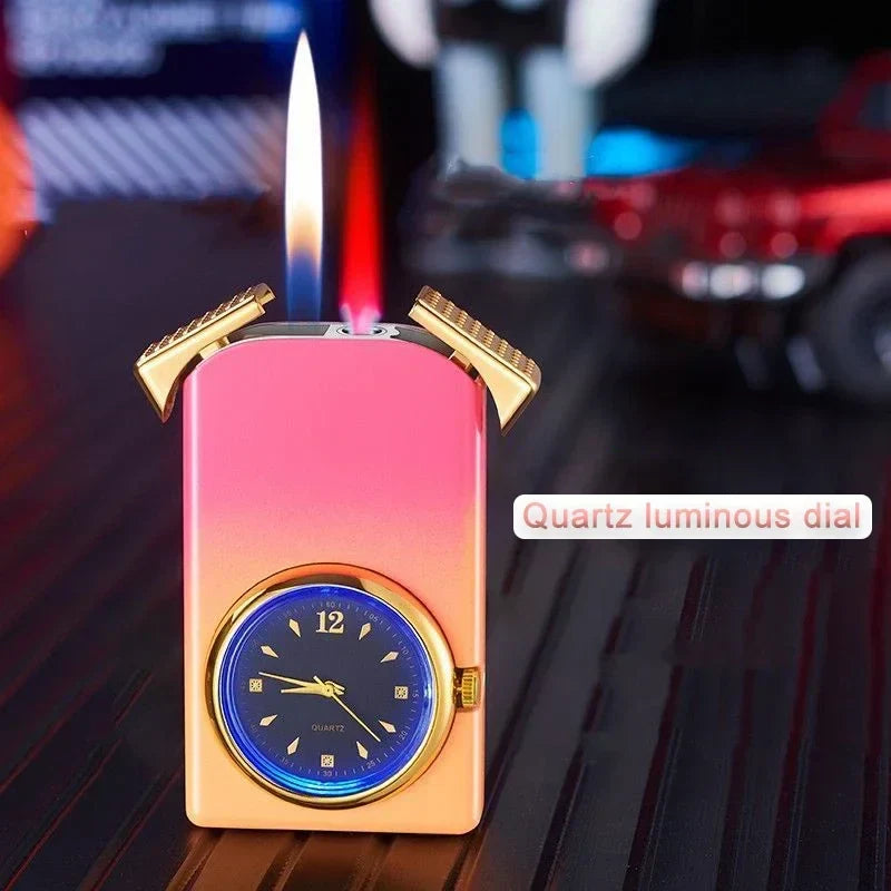 Creative Dual Fire Gradient Color Lighter Watch | Kalsten