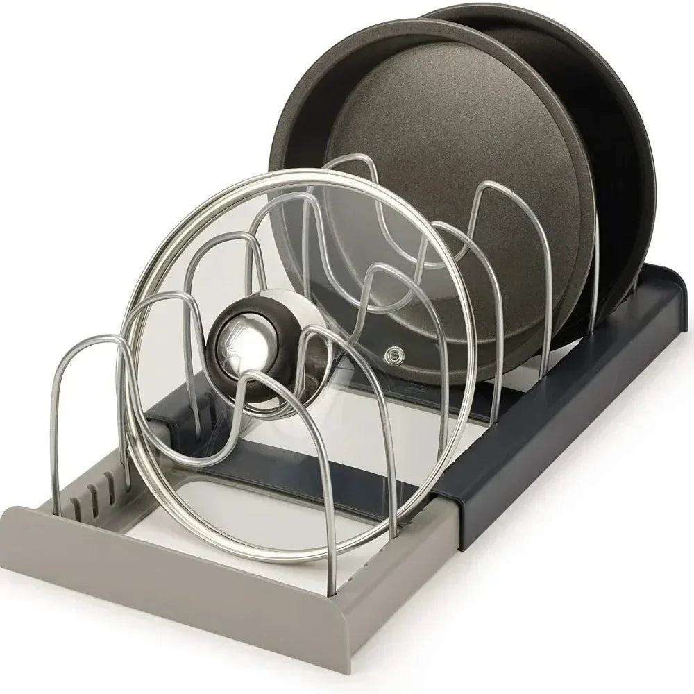 Retractable pot lid holder & pan organizer | Kalsten
