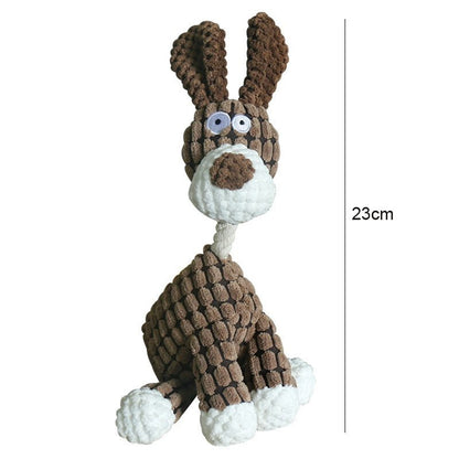 Sandsberg | Robust Plush Dog Toy | Bite-Resistant and Durable Design | Multiple Models