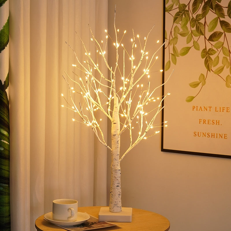 Illuminated Scandinavian Birch - LumiBirch | Kalsten