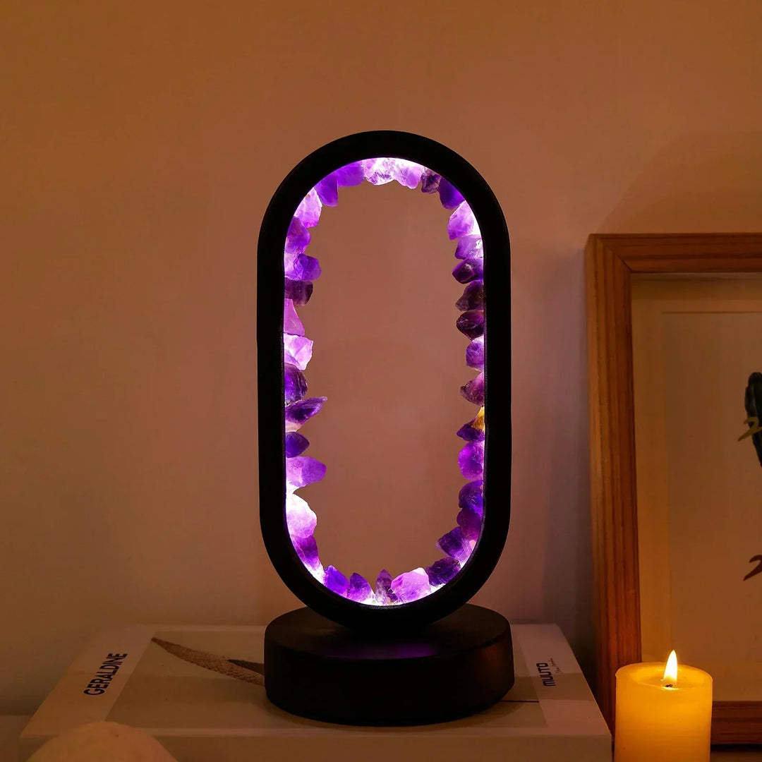 Améthystique – Elegant Natural Crystal Lighting Kalsten