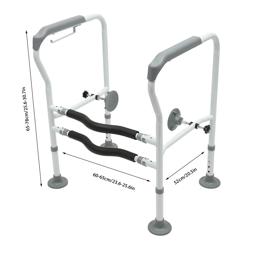 Kalsten | Height-adjustable Toilet Senior Care Comfort Safety Rails