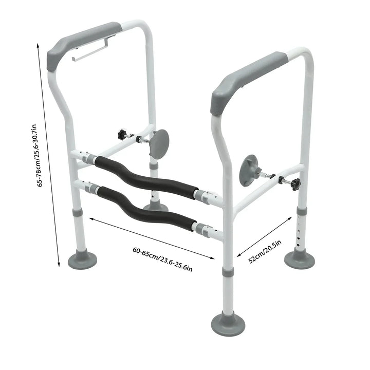 Kalsten | Height-adjustable Toilet Senior Care Comfort Safety Rails