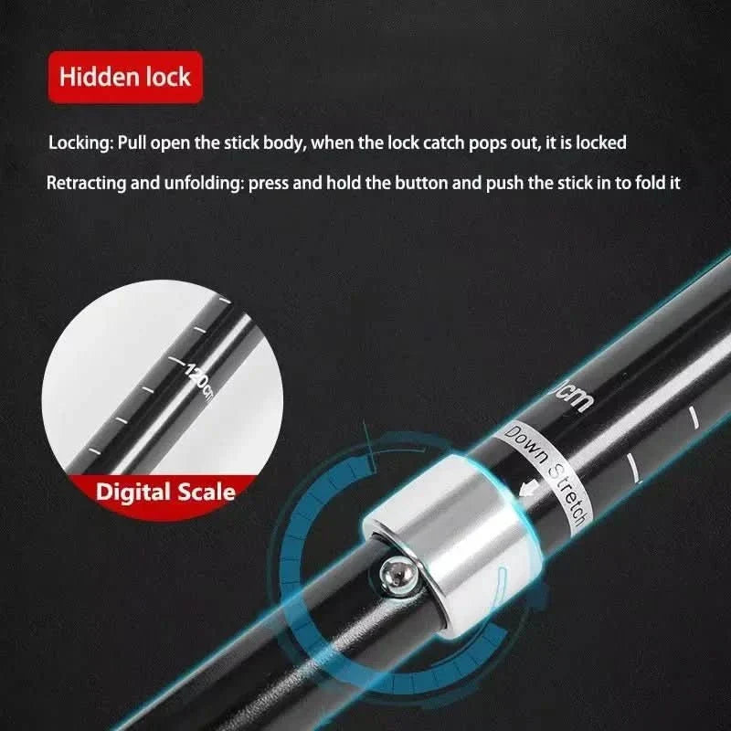 Kalsten | Foldable trekking poles for hiking & outdoor adventures