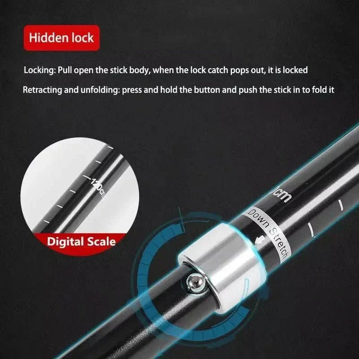 Kalsten | Foldable trekking poles for hiking & outdoor adventures