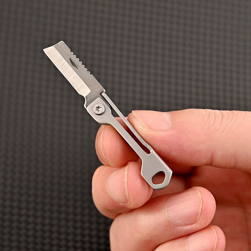 Pocket Size Stainless Steel Foldable Camping Knife | Kalsten