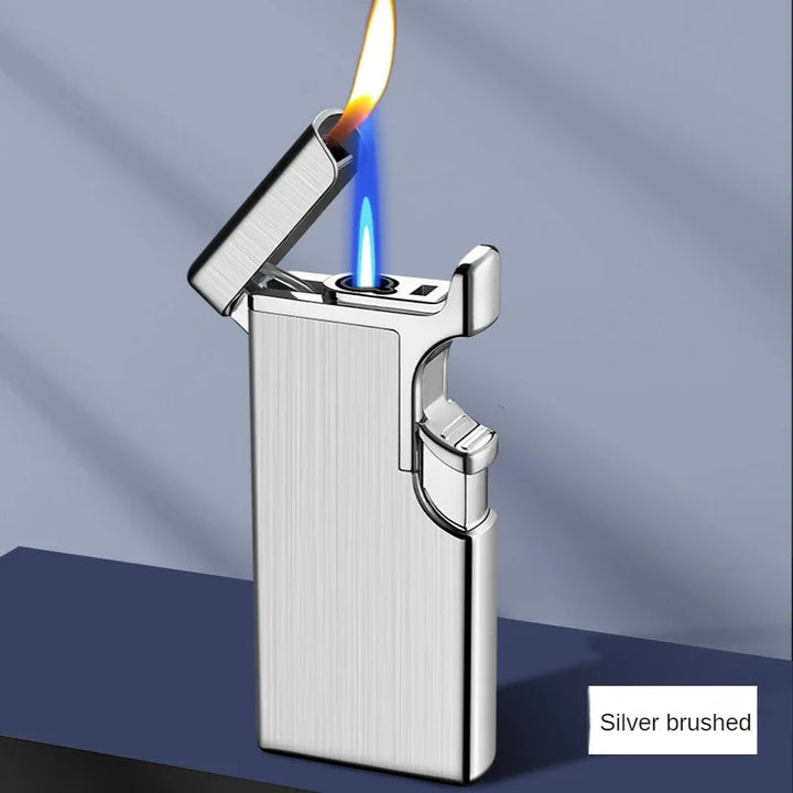 Metal Double Fire Jet Butane Lighter | Kalsten