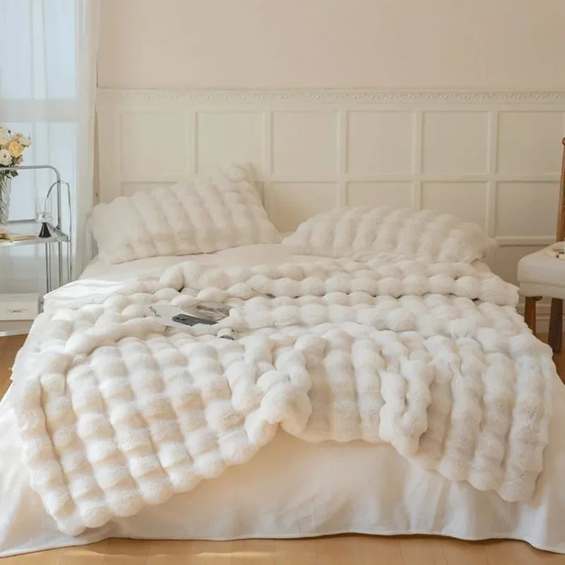 Kalsten | FurLuxe | Reversible Faux Fur Blanket