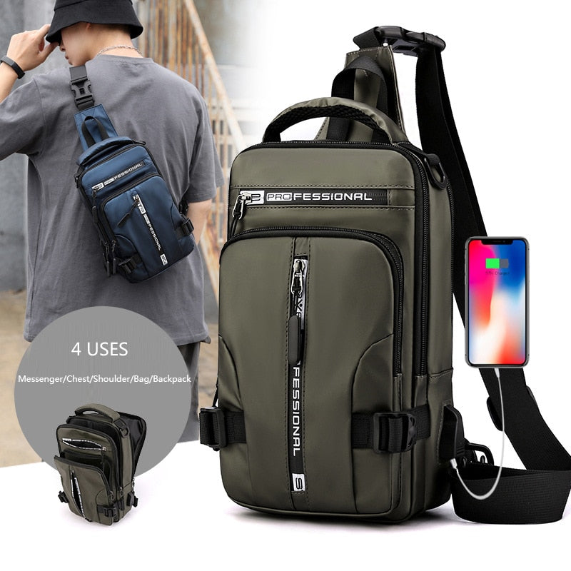 Elegant USB Charging Mini Crossbody Bag | Kalsten