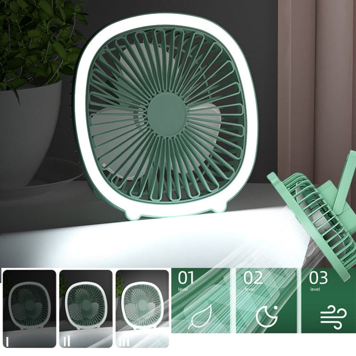 Compact Easy Mini Night Lamp USB Air Cooler | Kalsten