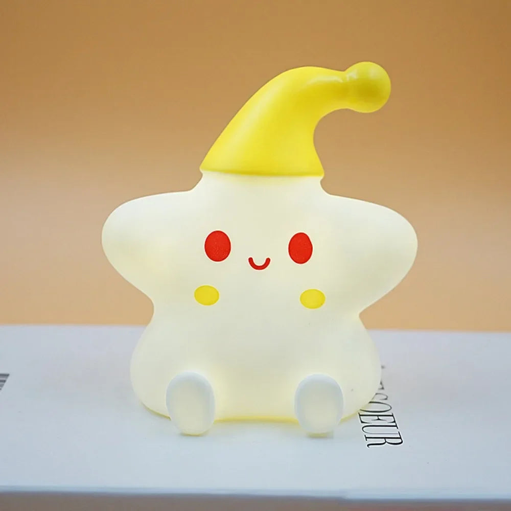 Happy Little Star LED Silicone Night Lamp | Kalsten