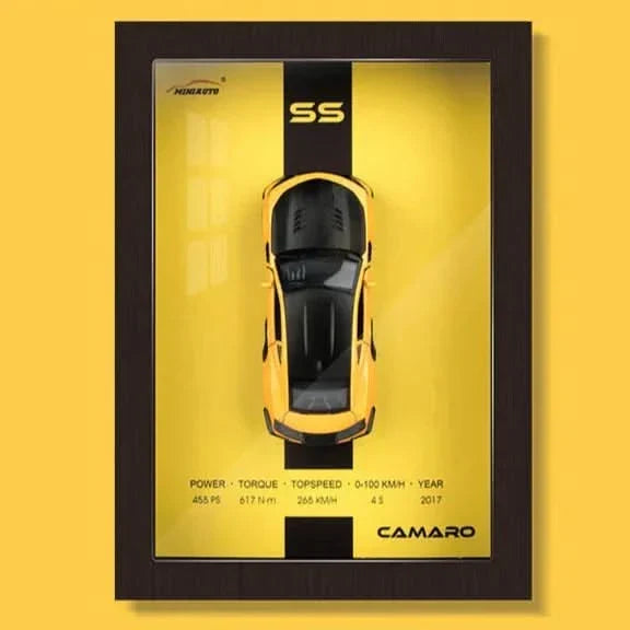 BowLift | Framed 3D Car Model Decorative Artwork