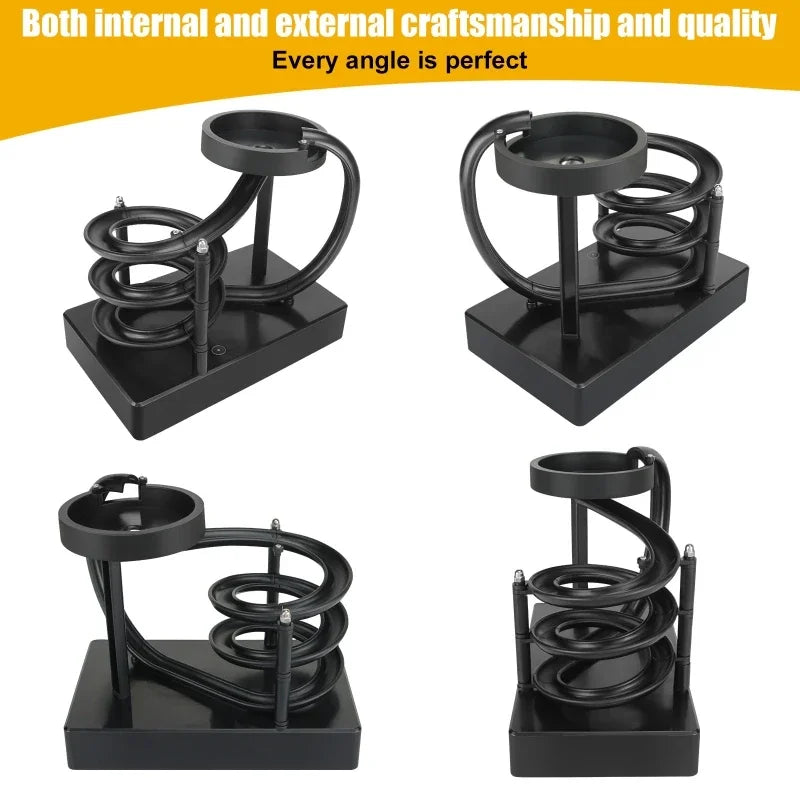 Kalsten | Wooden Perpetual Spiral Motion Kinetic Ball Roller Science Toy