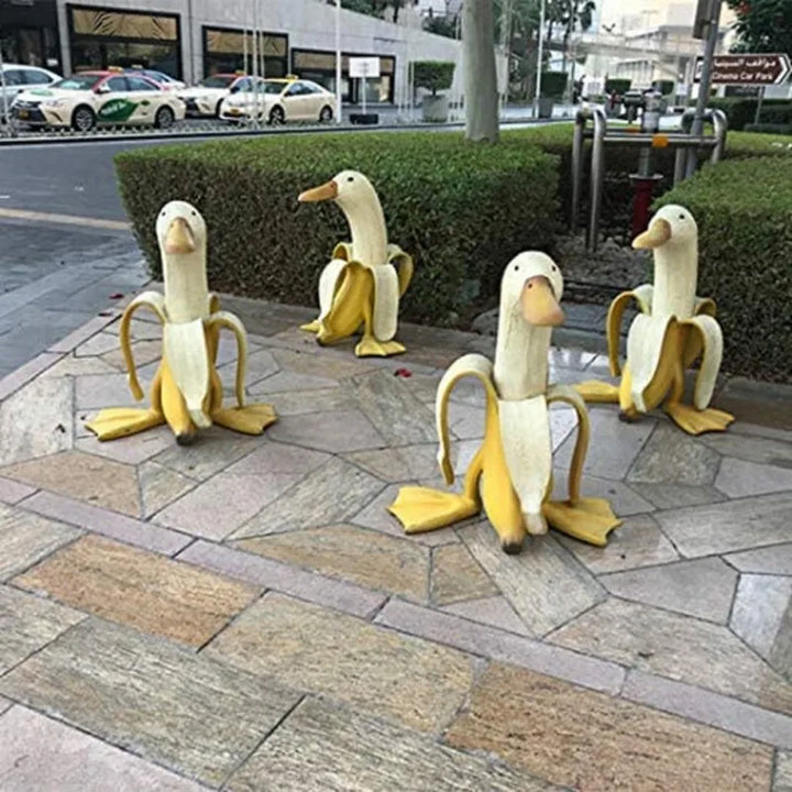 BananaDuck Decor Figure – Playful Resin Decoration for Indoor or Outdoor | Kalsten
