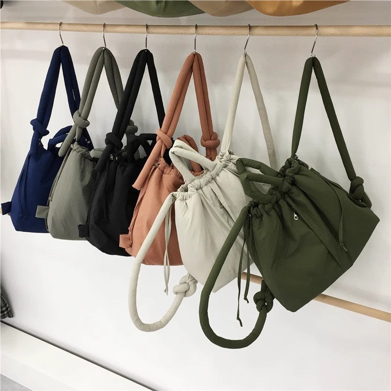 Riva Puffer Handbag – Stylish Carry Bag with Shoulder Strap | Kalsten