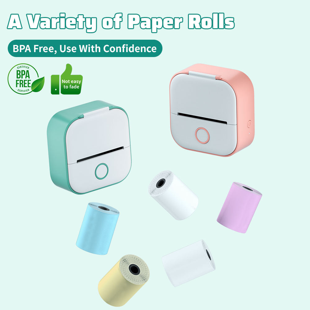 PocketPrint Mini – Portable Thermal Photo Printer Without Ink | Kalsten