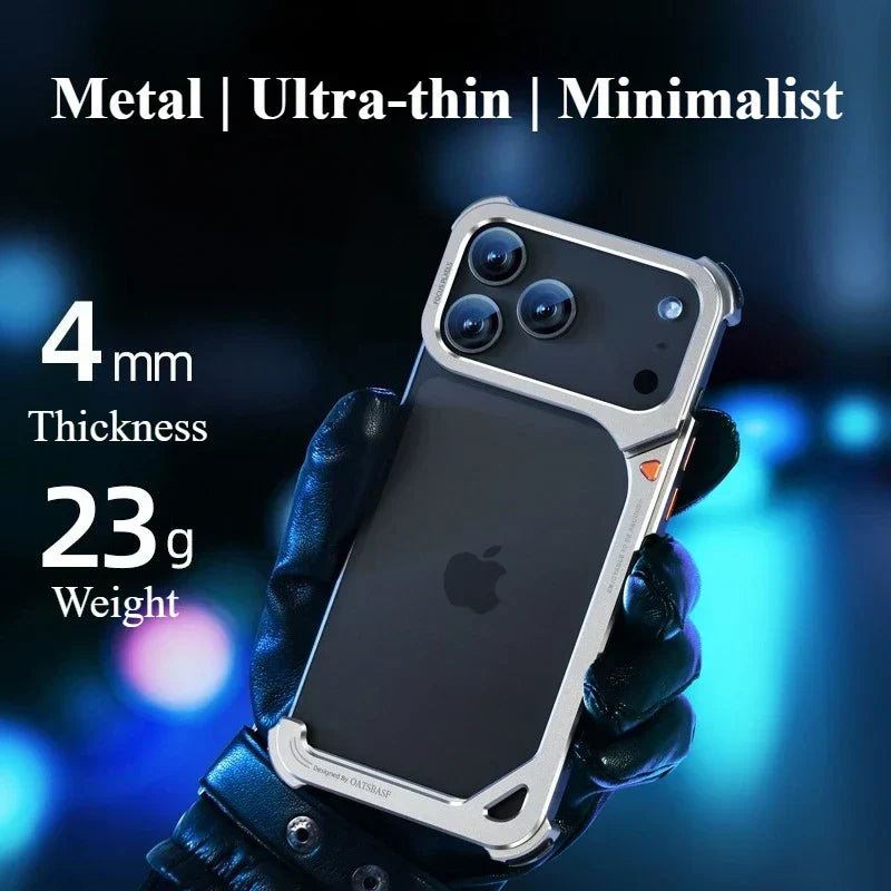 Kalsten | Metal Frameless Bumper iPhone17 Shield
