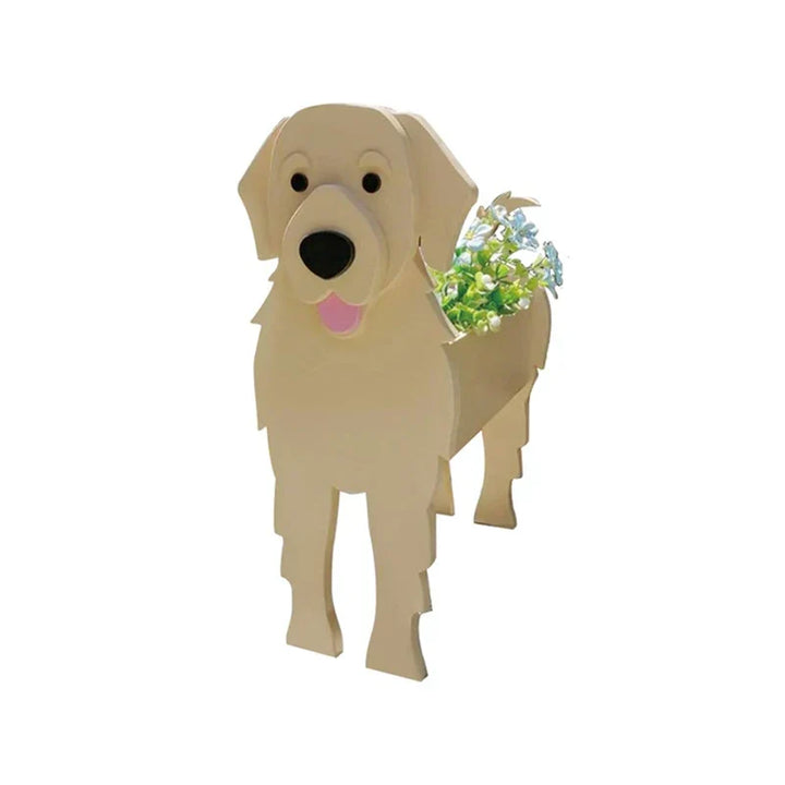 Kalsten | Flower Pot - Pawsome - Dog Plant Container - Various Breeds