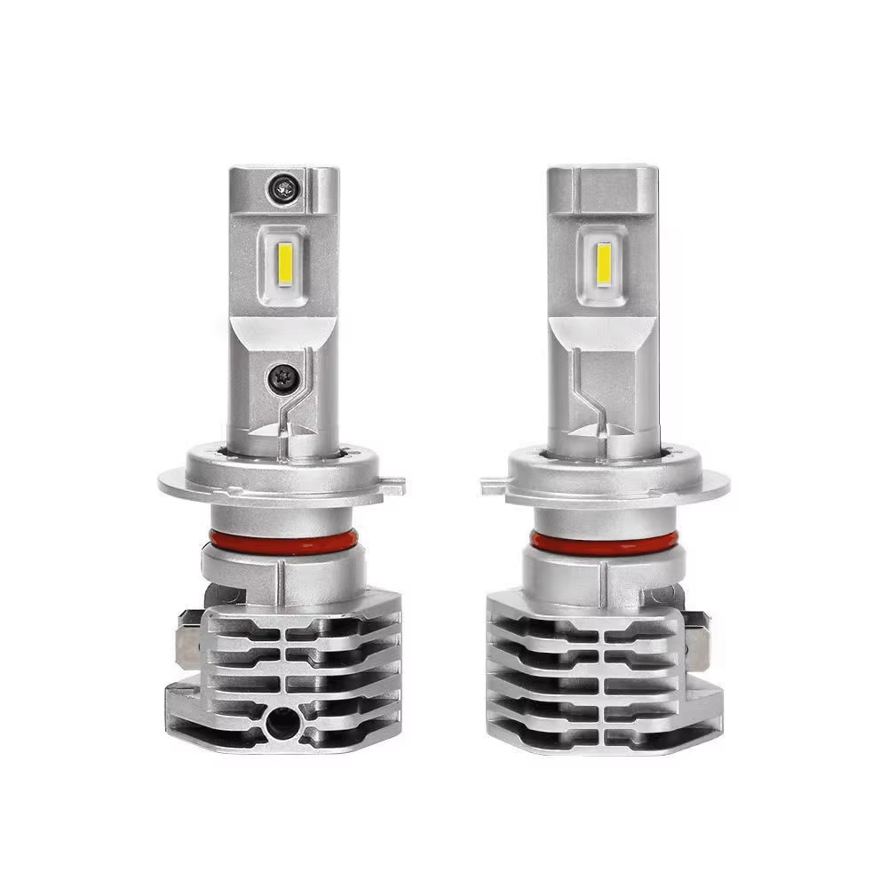 Ultra-Bright LED Headlight Bulbs (H4/H7, 12–24V)