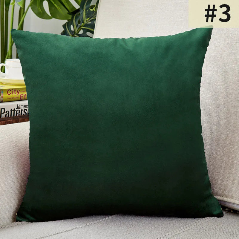 Elegant Velvet Cushion Cover - for Luxury Interiors Kalsten