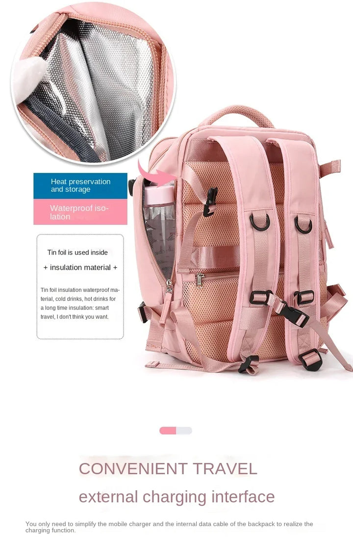Kalsten | Travel Carry-On Backpack with Shoe Compartment