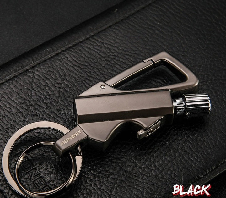Outdoor Windproof Lighter Match Keychain | Kalsten