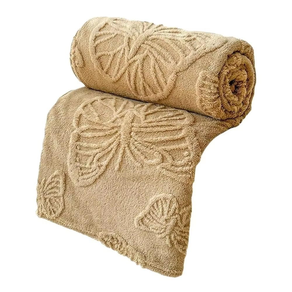 Double Sided Cooling Blanket with Breathable Cold Effect and 3D Butterfly Jacquard Design | Kalsten