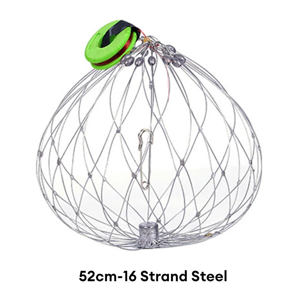 Collapsible Easy Open Trap Steel Fishing Net | Kalsten