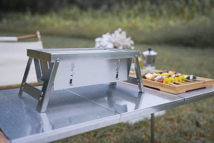 Ultimate Camping Style Stainless Steel Foldable Grill | Kalsten