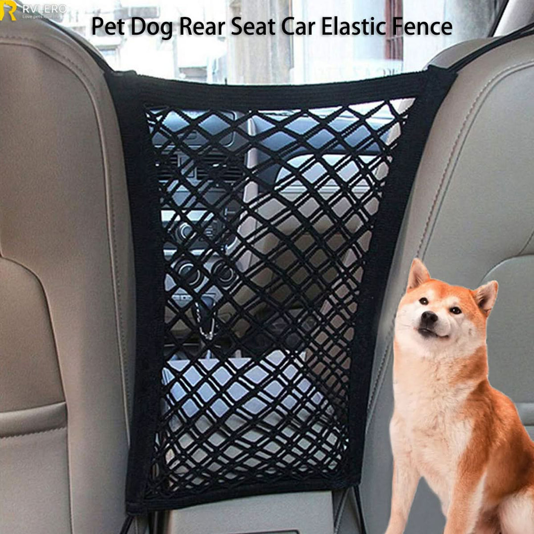 Kalsten | Safety Net for Car with Storage Space for Pets