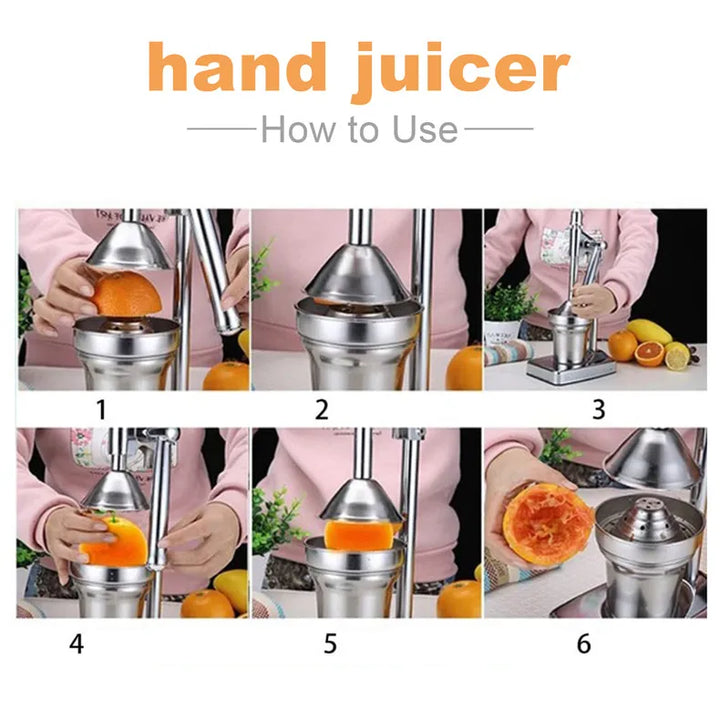 Kalsten | Professional Grade Manual Fruit Squeezer Gadget