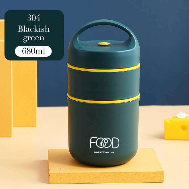 Skanto | LunchBuddy Premium Lunch Box | Leak-Proof & Sustainable | Bento Box with Compartments | Ideal for Work & School