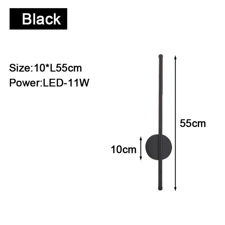 Gold Black Indoor LED Wall Lights: Stylish Illumination for Your Space | Kalsten