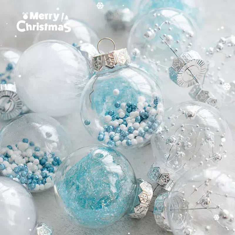 Transparent hollow ball Christmas tree decoration | Kalsten