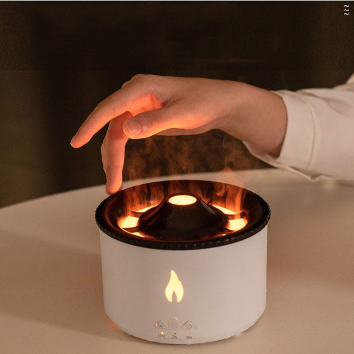 Volcanic Flame Air Humidifier Night Lamp | Kalsten