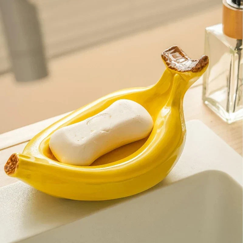 Creative Ceramic Banana Soap Box | Kalsten