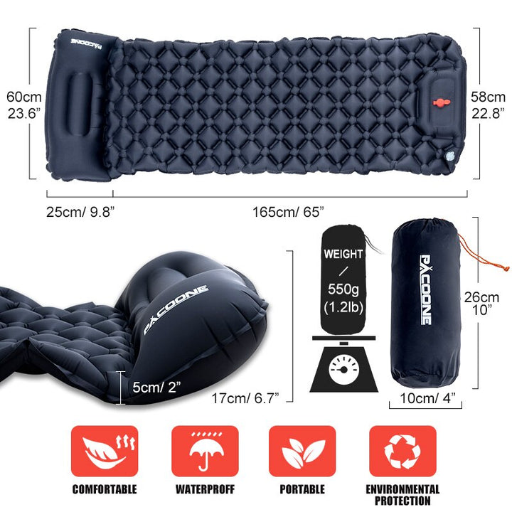 Ultra-Light Outdoor Inflatable Camping Mattress | Kalsten