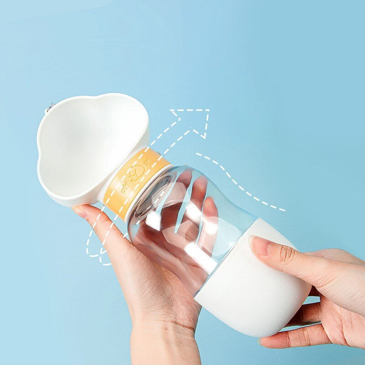 2in1 Smart Pet Portable Water Bottle Feeder | Kalsten
