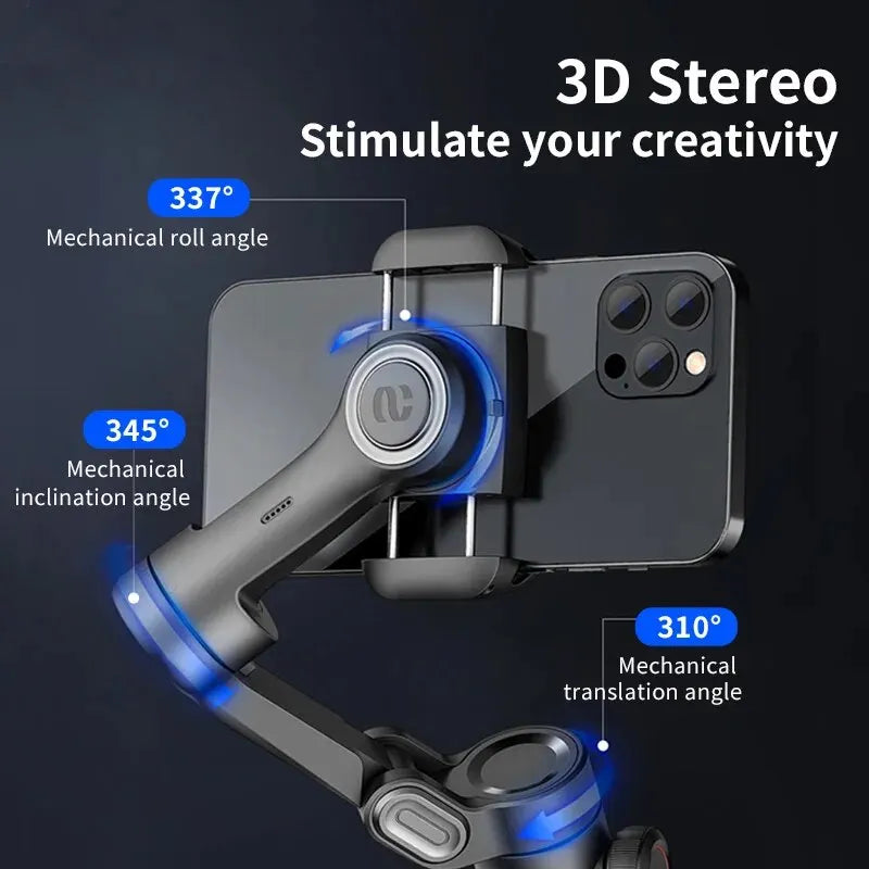 Kalsten | 3-Axis Smartphone Gimbal Stabiliser with AI Tracking & Face Detection – Alvion